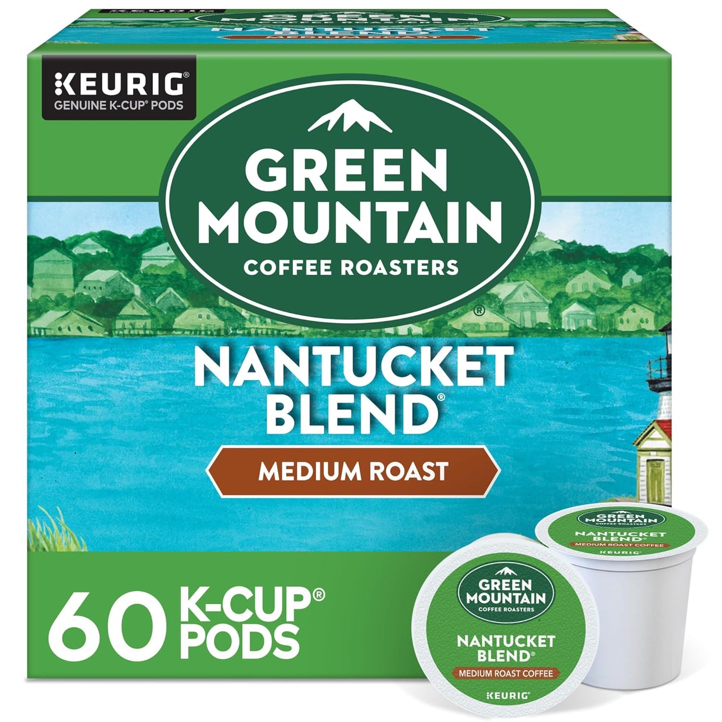 Green Mountain Nantucket Blend Medium Roast 60 CT