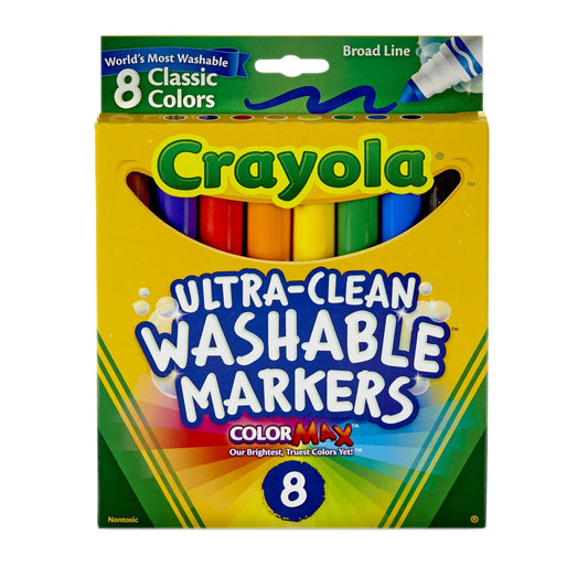 Crayola Washable Colored Markers 8ct