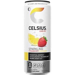CELSIUS SPARKLING STRAWBERRY LEMONADE 12 FL OZ, 12 PACK