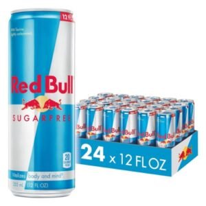 REDBULL ENERGY DRINK SUGAR FREE 12OZ