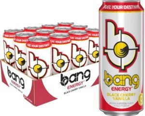 BANG ENERGY BLACK CHERRY VANILLA, 16OZ