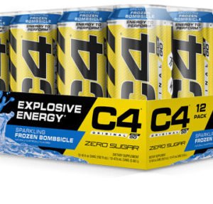 C4 ENERGY ZERO BOMBSICLE, 16OZ, 12 PACK