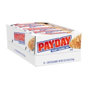PAYDAY CHOCOLATE CANDY 24PK WHOLESALE WHOLESALE