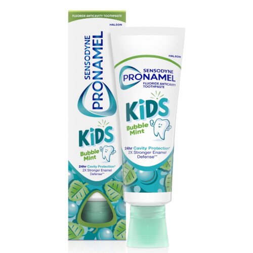 SENSODYNE PRONAMEL KIDS BUBBLE MINT 4OZ WHOLESALE