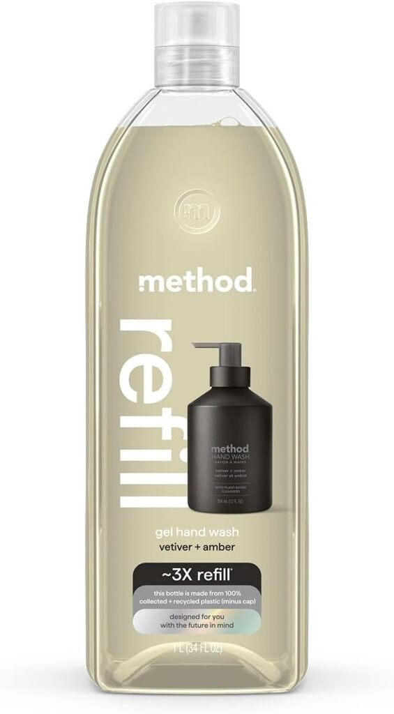 METHOD REFILL AMBER, 34OZ WHOLESALE