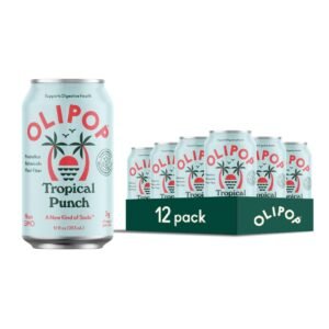 OLIPOP SODA TROPICAL PUNCH 12OZ WHOLESALE