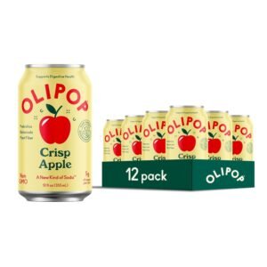 OLIPOP SODA CRISP APPLE 12OZ WHOLESALE