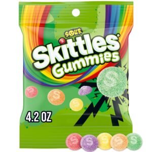 Skittles Sour Gummies 4.2oz 12PK WHOLESALE