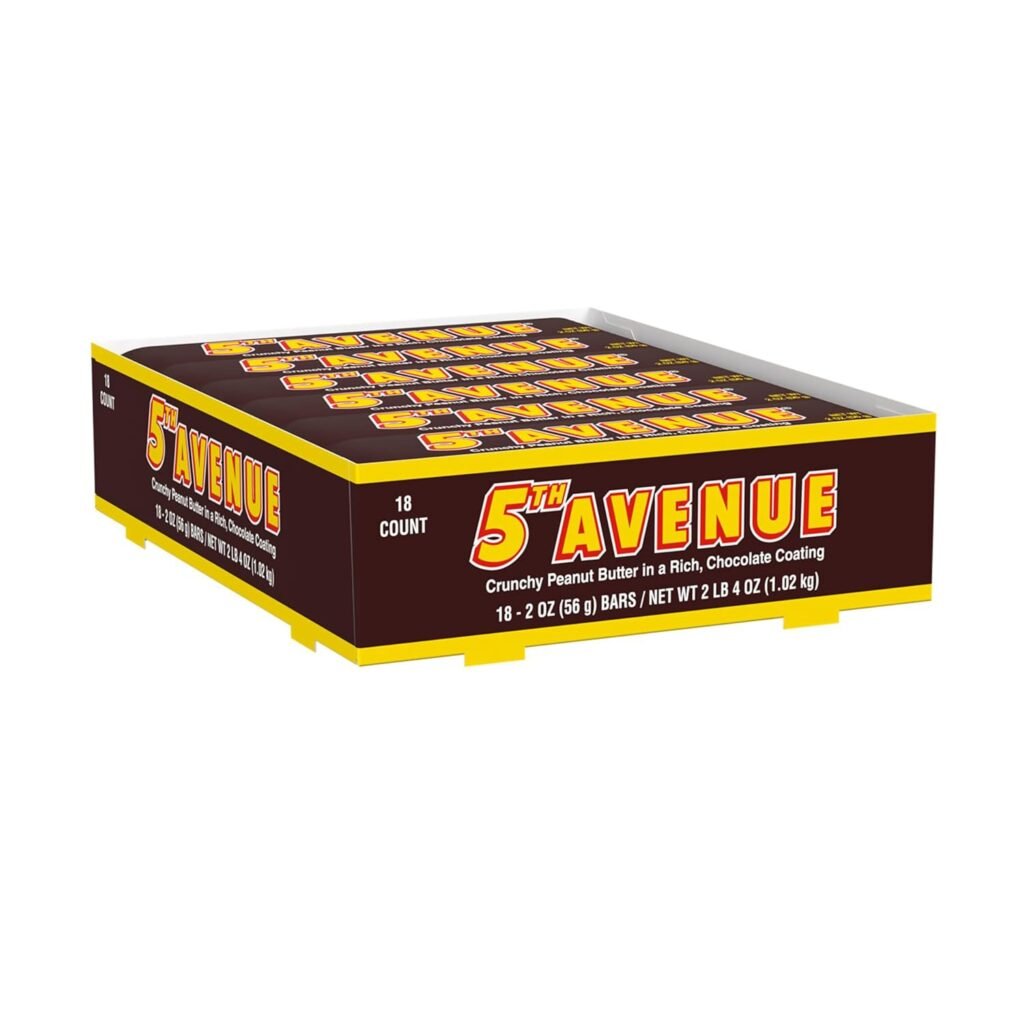 5TH AVENUE CHOCOLATE CANDY 2OZ 18PK WHOLESALE
