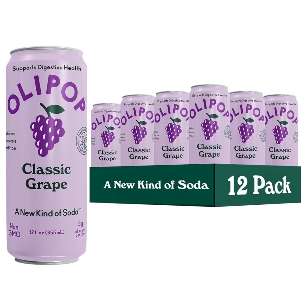 OLIPOP SODA GRAPE 12OZ WHOLESALE