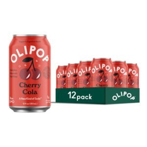 OLIPOP SODA CHERRY COLA 12OZ WHOLESALE