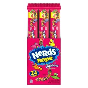 Nerds Rainbow Ropes 24PK WHOLESALE
