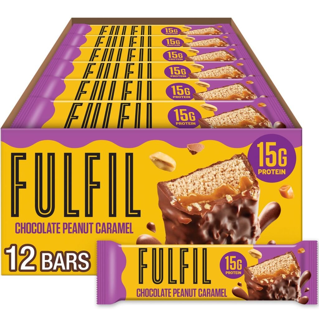 Fulfil Chocolate Peanut Carmel 15G 12Pk WHOLESALE
