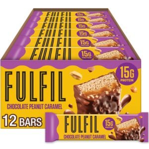 Fulfil Chocolate Peanut Carmel 15G 12Pk WHOLESALE