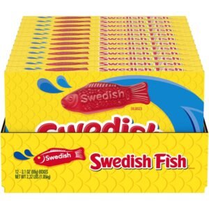Swedish Fish 3.1oz Theater 12PK WHOLESALE