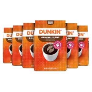 DUNKIN ORIGINAL MEDIUM 18OZ 6PK WHOLESALE