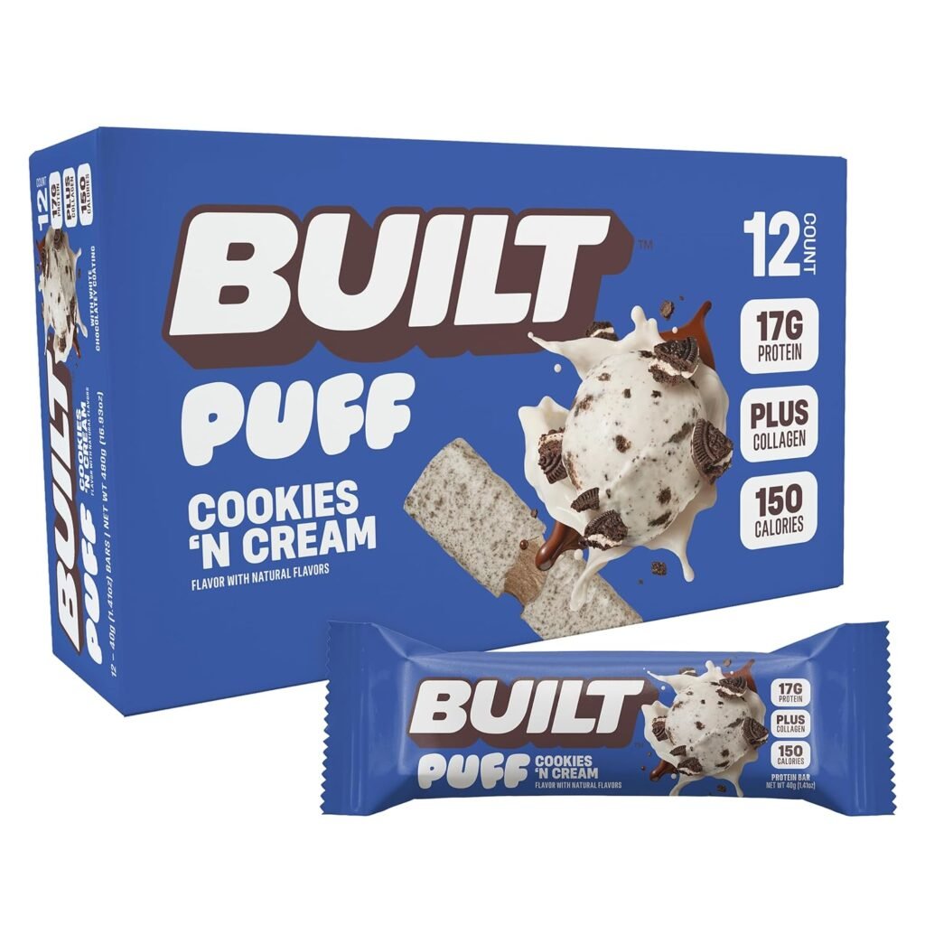 BUILT PROTEIN COOKIES N' CREAM 1.41OZ 12PK WHOLESALE