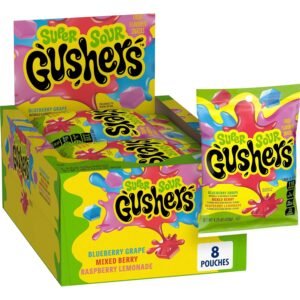 GUSHERS WATERMELON SOUR APPLE 4.25OZ 8PK WHOLESALE