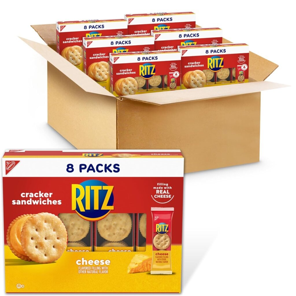 Ritz Cheese Sandwiches 8CT 6PK WHOLESALE