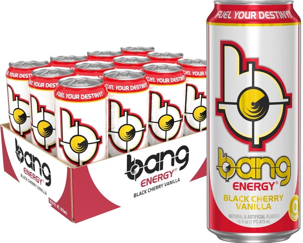 BANG ENERGY BLACK CHERRY VANILLA 16OZ WHOLESALE