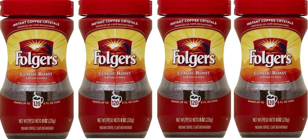 FOLGERS CLASSIC ROAST 8OZ 4PK WHOLESALE