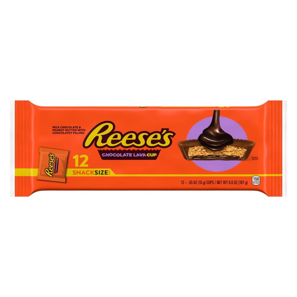 REESE CARMEL LAVA CUP SNACK SIZE 12PK WHOLESALE