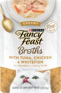 Fancy Feast 1.4 Oz Creamy Broths With Tuna And Chicken WHOLESALE