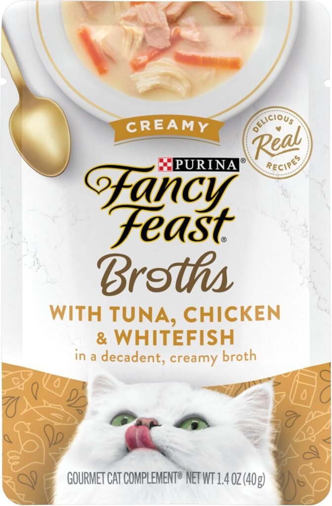 Fancy Feast 1.4 Oz Creamy Broths With Tuna And Chicken WHOLESALE