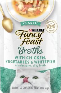 Fancy Feast 1.4 Oz Broths Chicken And Whitefish WHOLESALE