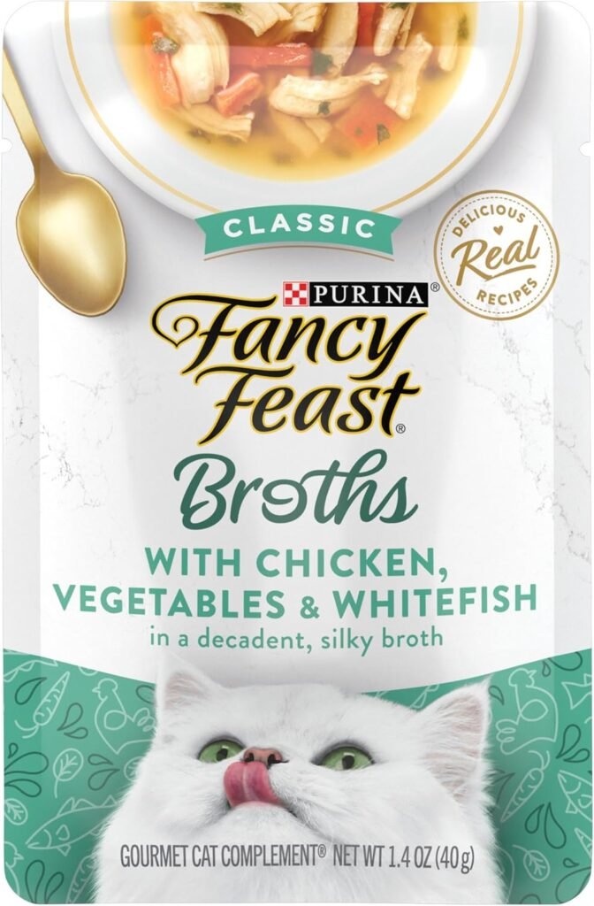 Fancy Feast 1.4 Oz Broths Chicken And Whitefish WHOLESALE