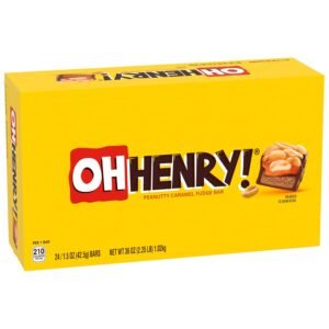 Oh Henry Peanut Chocolate Fudge Box 24PK WHOLESALE