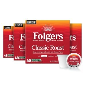 Folgers Classic Roast 48PK K Cups WHOLESALE