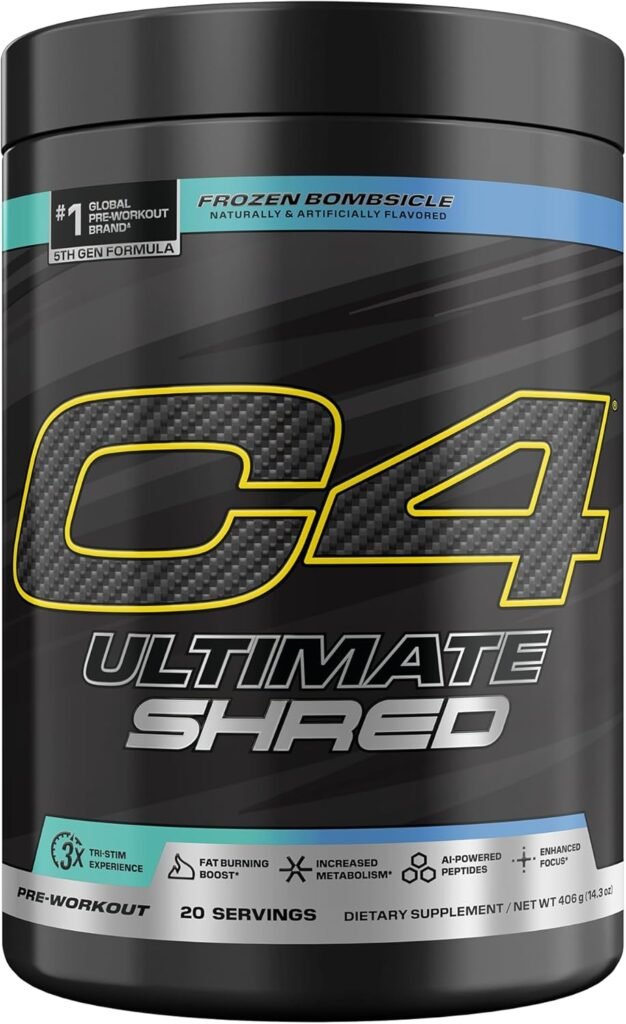 C4 Pre-Workout Ultimate Shred Frozen Bombicle 20 Servings WHOLESALE