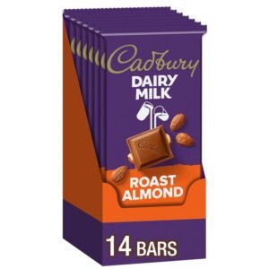 Cadbury Dairy Milk Roast Almond 3.5oz 12PK WHOLESALE