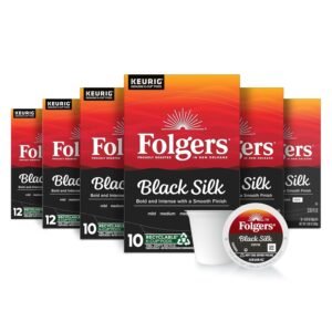 Folgers Black Silk K Cup 60PK WHOLESALE