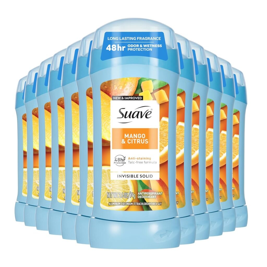 Suave mango CItrust Deodorant 2.6oz WHOLESALE