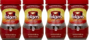 Folgers Instant 8oz 4PK WHOLESALE