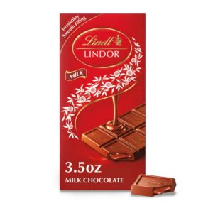 LINDOR Milk Chocolate Truffle Bar (3.5 oz) 12PK WHOLESALE