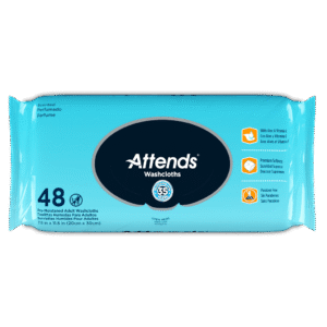 Attends Wet Wash Cloths 48CT WHOLESALE