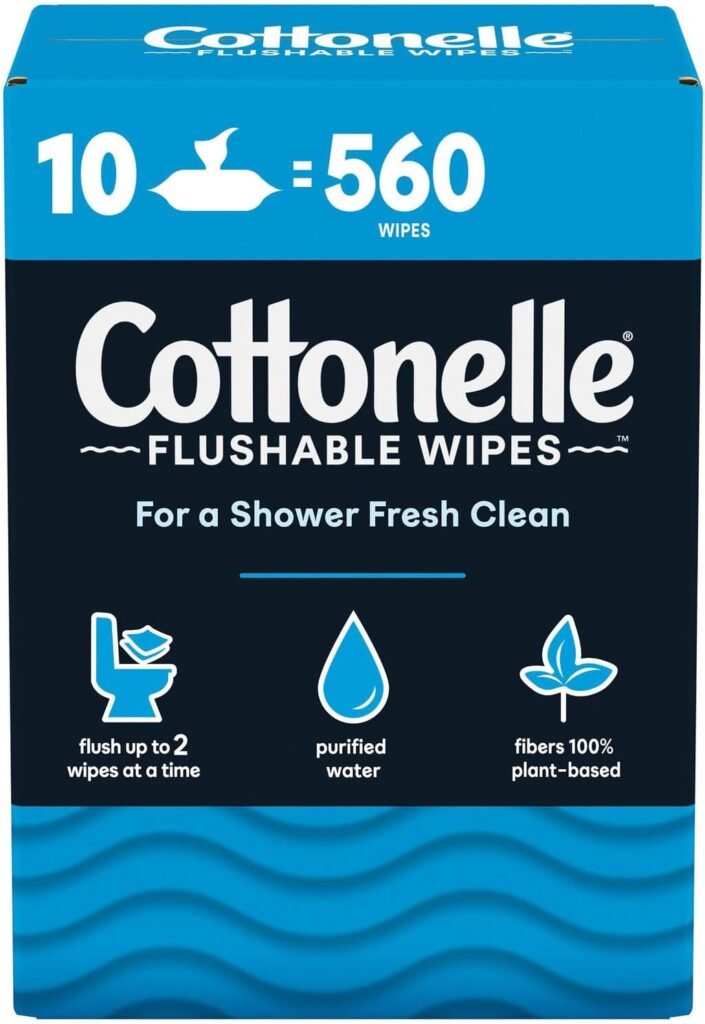 Cottonelle Flushable Wipes 560CT WHOLESALE