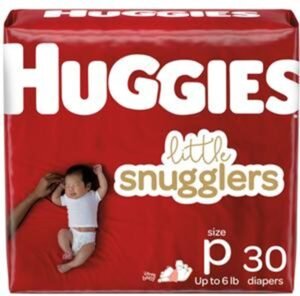 Huggies Supreme Little Snugglers Preemie Diapers 120CT WHOLESALE