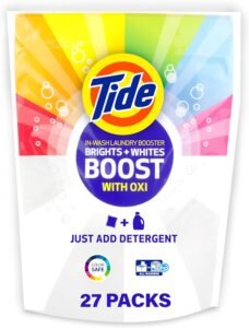 Tide Laundry Booster w/ Oxi 27ct WHOLESALE