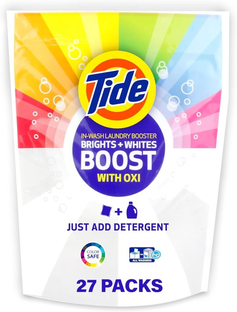 Tide Laundry Booster w/ Oxi 27ct WHOLESALE