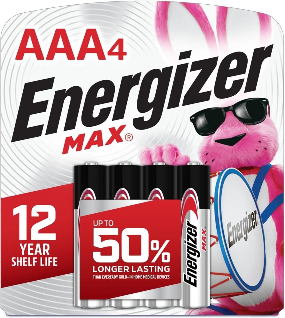 Energizer MAX AAA Batteries, 4 Pack WHOLESALE