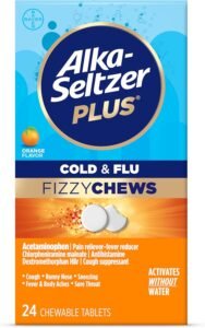 Alka Seltzer Plus Cold & Flu Adult Fizzychews 16Ct WHOLESALE
