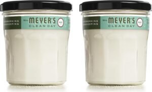 Mrs Meyer Basil Candle 7.2oz 2PK WHOLESALE