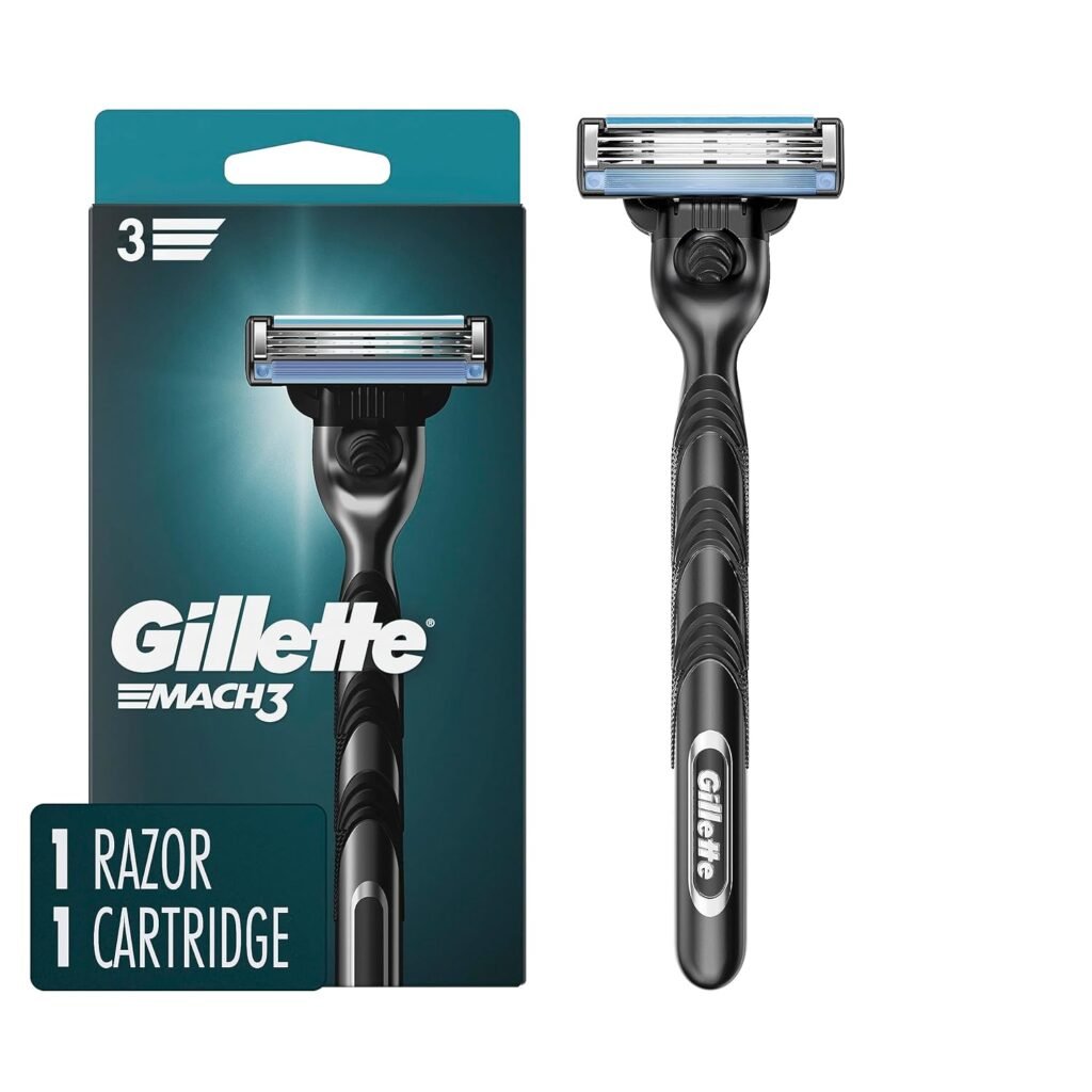 Gillette Mach3 Razor Men, 1 Razor 1 Refill WHOLESALE