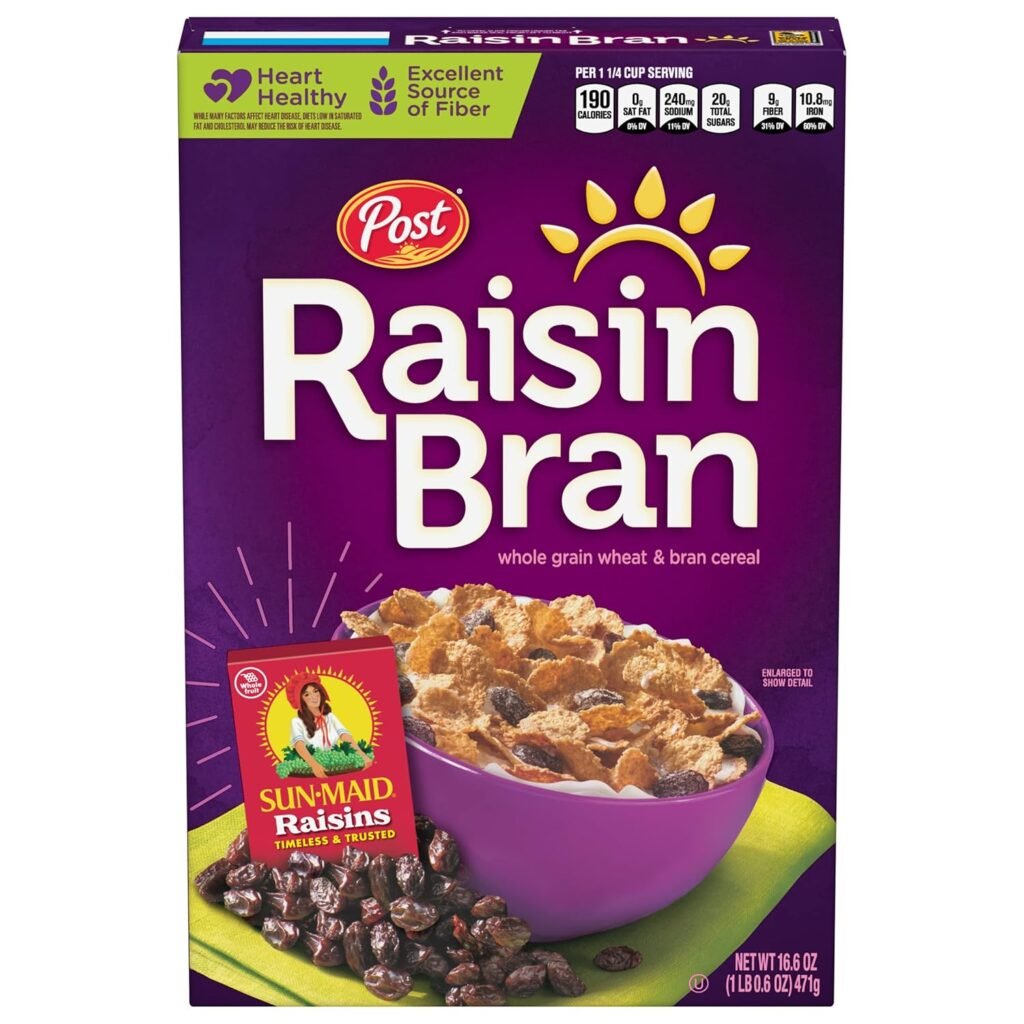 Post Raisin Bran Cereal 16.6oz WHOLESALE