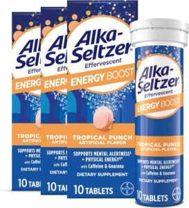 Alka Seltzer Energy Boost 10Ct, 3Ct WHOLESALE