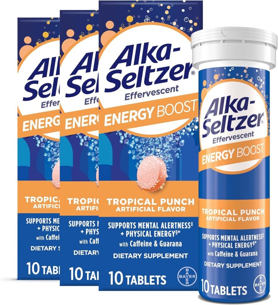 Alka Seltzer Energy Boost 10Ct, 3Ct WHOLESALE